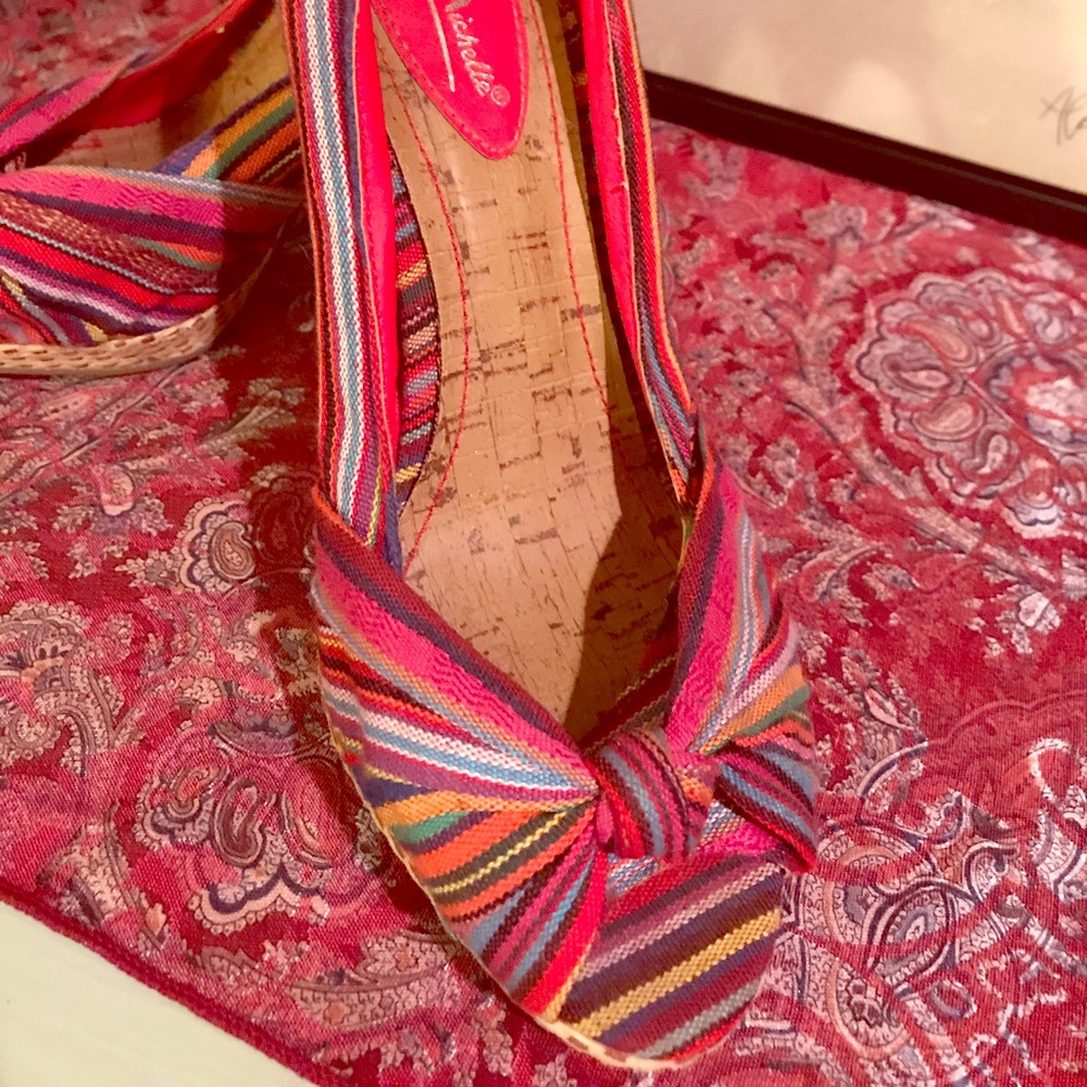 🌼 Heels Multi Color - Picture 2 of 4